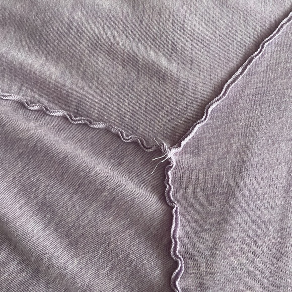 🆕 Naked Zebra Lavender Oversized Long-Sleeved Top - Picture 11 of 14